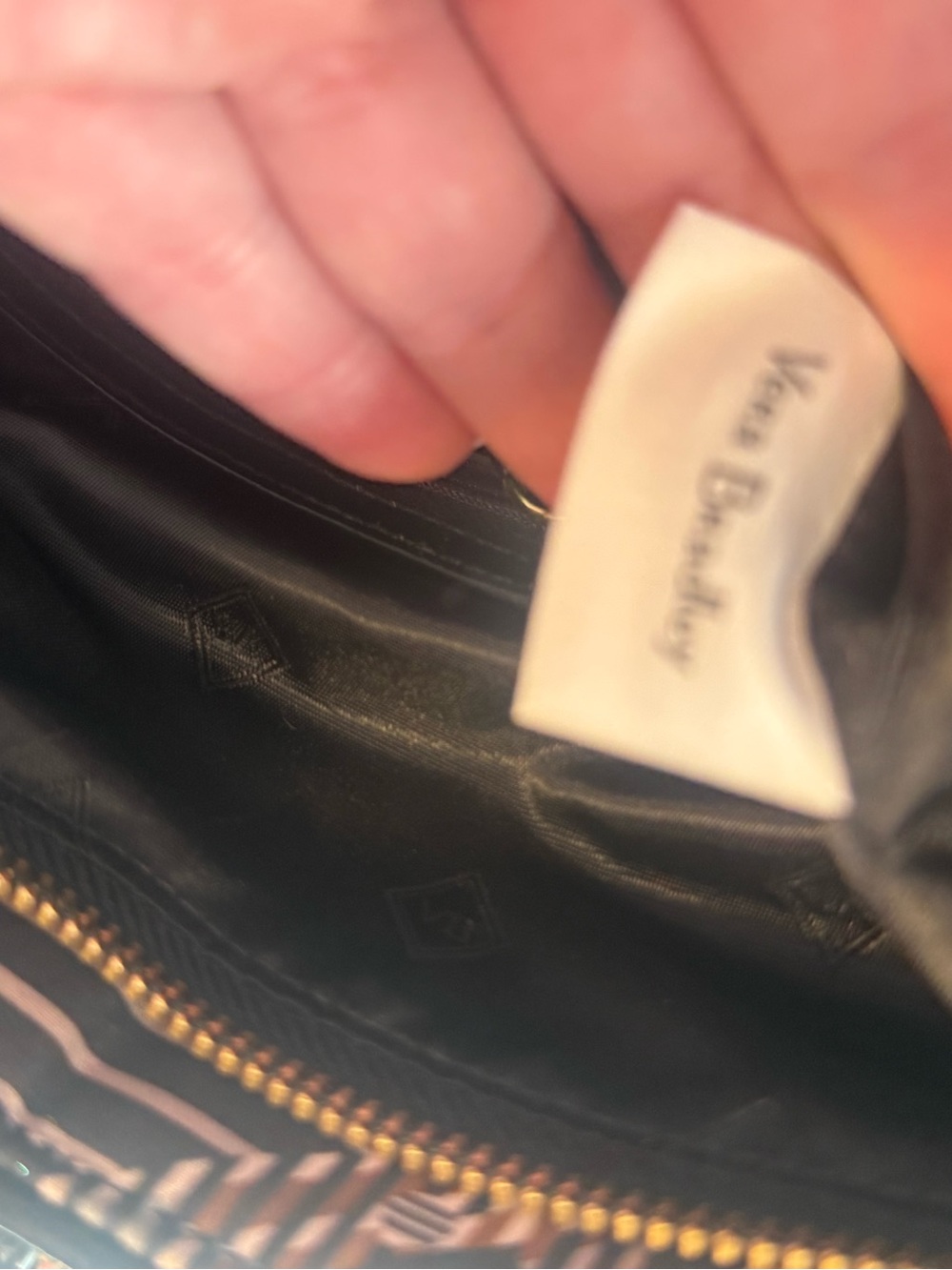 Vera Bradley nylons leathers bag  New - Picture 3 of 6